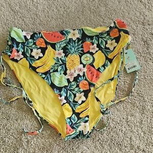 Marine Layer Rio High Waisted Bikini Bottom